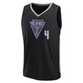Youth Juste Jocyte ＃4 Replica Black Golden State Valkyries Fanatics Explorer Edition Fast Break Jersey