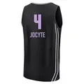 Youth Juste Jocyte ＃4 Replica Black Golden State Valkyries Fanatics Explorer Edition Fast Break Jersey